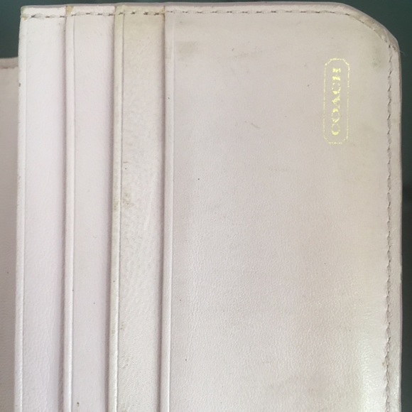 Vintage Coach Block C Leather Wallet - Picture 8 of 8